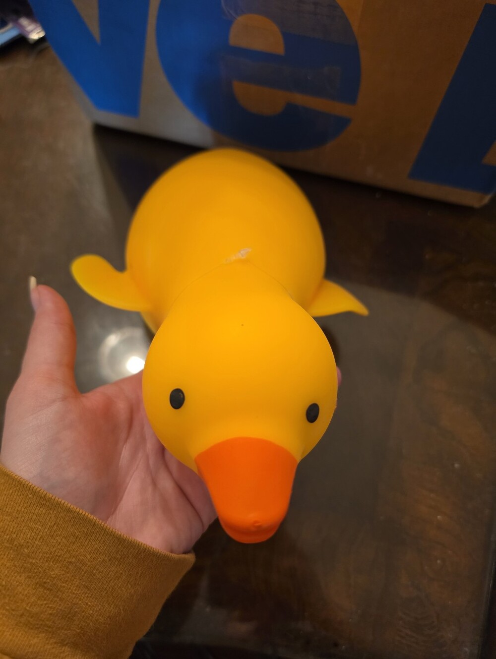 New Tiktok Viral Jumbo 11" Squishy Squish Duck Squeeze Laffy Quacks JA-RU